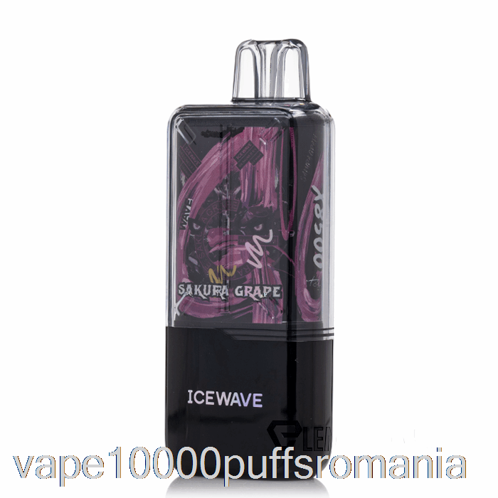 Vape Romania Icewave X8500 De Unica Folosinta Sakura Grape